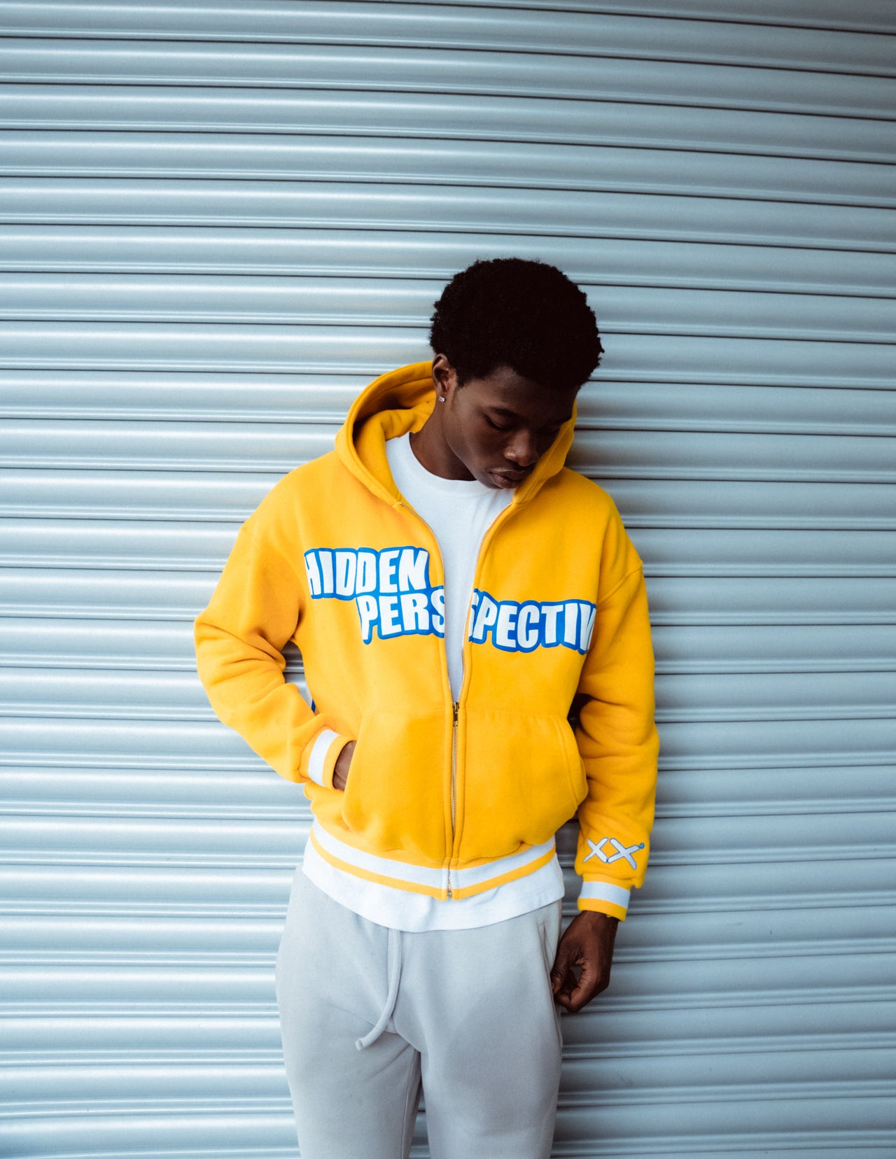 Yellow Winter Zipper