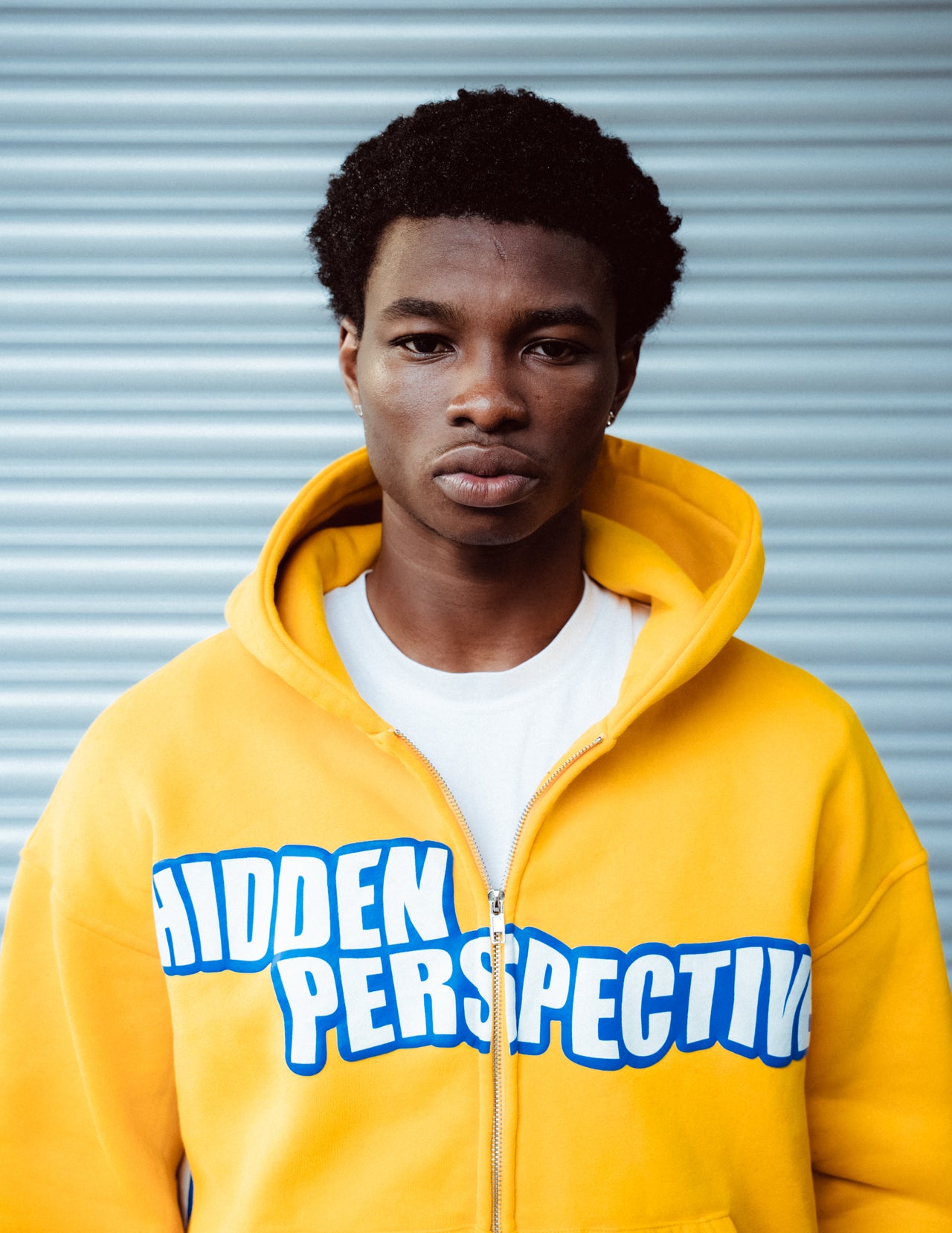 Yellow Winter Zipper